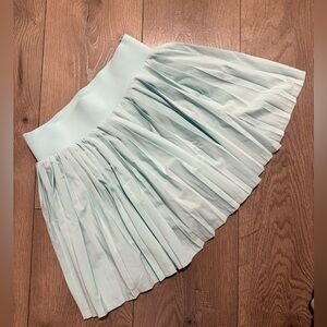 Mint green skirt